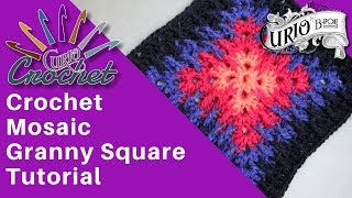 Crochet Mosaic Granny Square