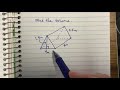 Volume of Triangular Prisms