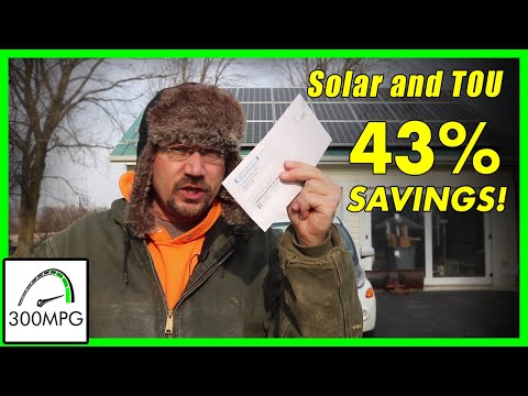 Solar and Time of Use Savings! (Electric Bill Nov. 2019)