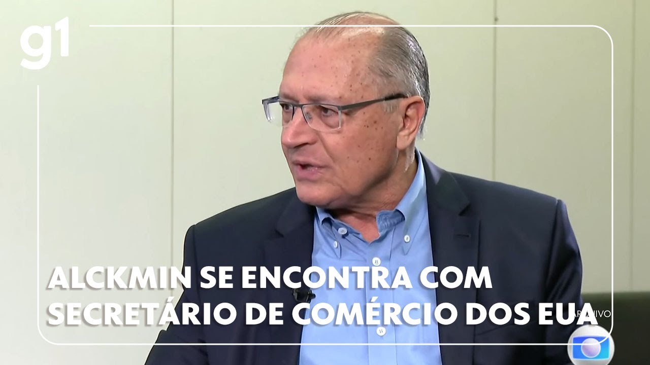 Alckmin se encontra com secretário de Comércio dos EUA e passa informações a Lula