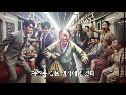지하철에서 낡은 가방을 지키려는 할머니, 모두가 무시했지만 마지막 반전은 놀라웠다