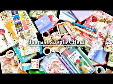 MY JOURNALING SUPPLIES HAUL [ S Crafts ]