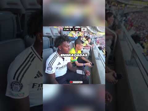 As melhores reações ao gol do Vini Jr