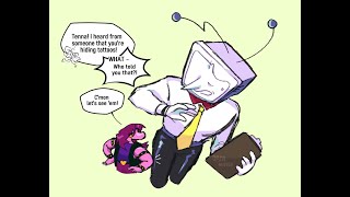 Tenna's Tattoos | Deltarune Comic Dub