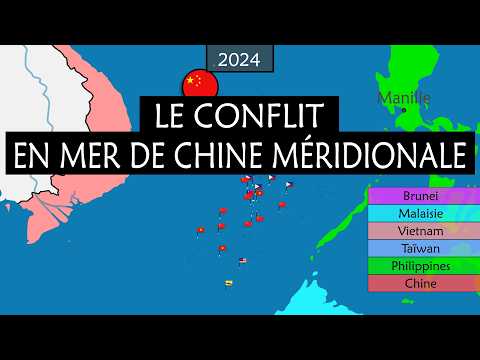 Pourquoi 6 pays se disputent la mer de Chine méridionale ?