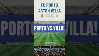 Porto To Play Aston Villa in Pre-season Friendly #porto