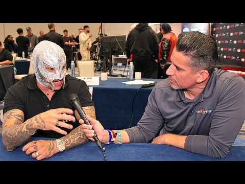 Rey Mysterio Jr TELLS Canelo PUT ON SHOW vs Crawford- PROUD of Dominik for insane heat at shows!