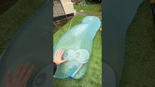 Blue Pickle FLOODED my garden.. #shorts