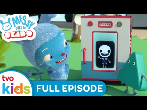 Funny Bones 🦴🩺 MESSY GOES TO OKIDO -  Season 1 Full Episode | TVOkids