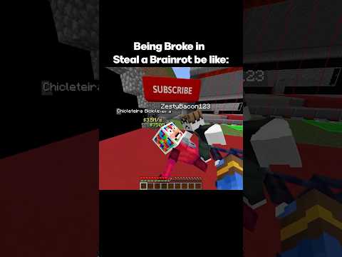 Being Broke in Steal a Brainrot be like: