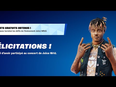 Epic Games nous a gâtés.. Voici comment avoir Juice Wrld gratuitement !