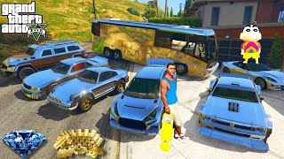 FRANKLIN TOUCH ANYTHING BECOME GOLD || EVERYTHING IS FREE IN GTA 5