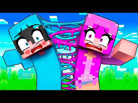Me Fusioné con mi Mejor Amiga en Minecraft...
