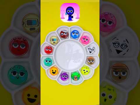 Sprunki AKA KIRO Song #colormixing #colourmixing