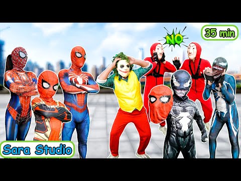 Amazing Spider-Man kid || Team Spider-Man vs Joker Bad Guy (Action Real Life)