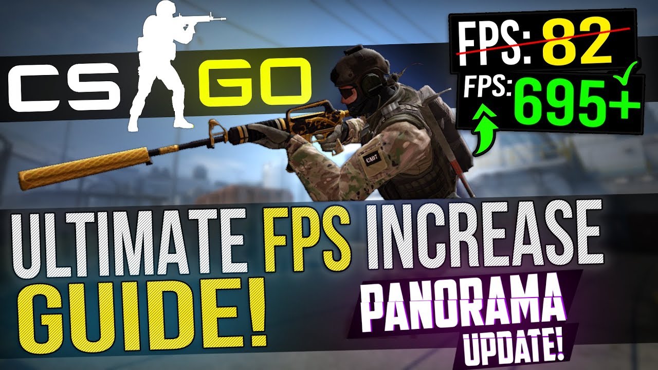 CSGO: Dramatically increase performance / FPS with any setup! PANORAMA UPDATE - Panjno