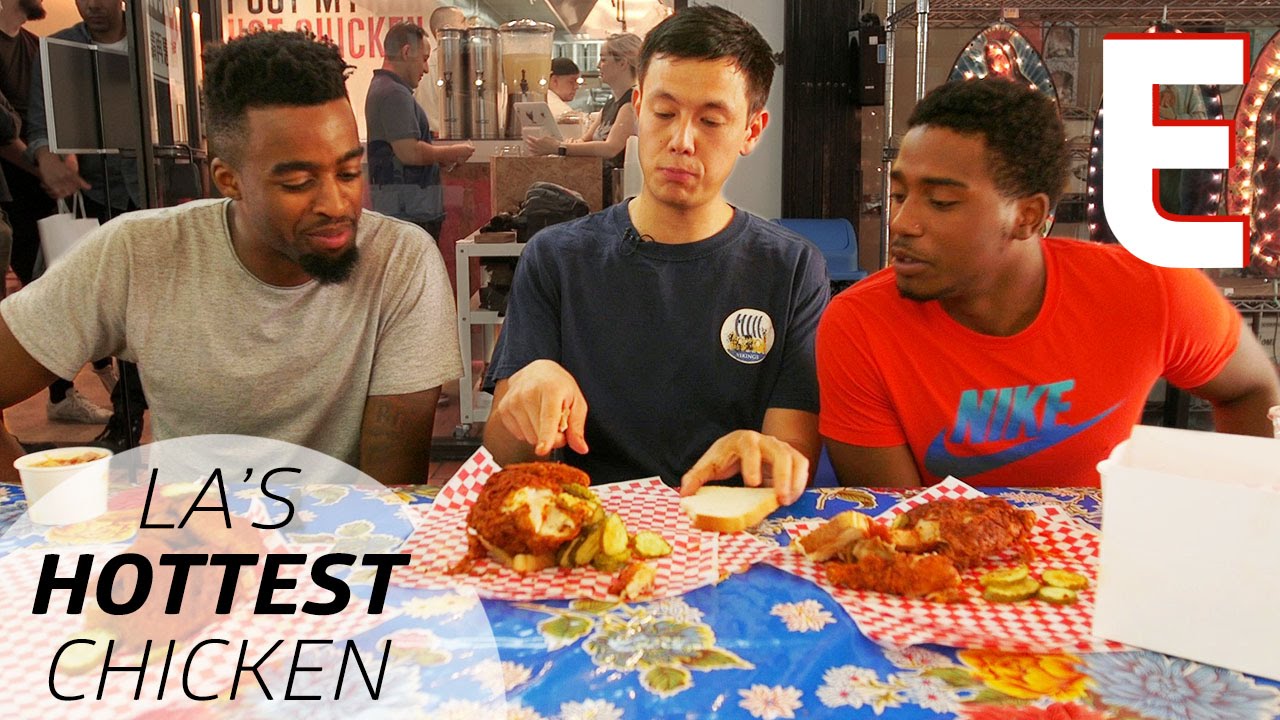 Sampling Los Angeles Spiciest Fried Chicken at Howlin Ray'sDining on a Dime