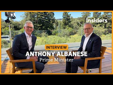 Interview with Anthony Albanese in Silicon Valley | Insiders | ABC NEWS