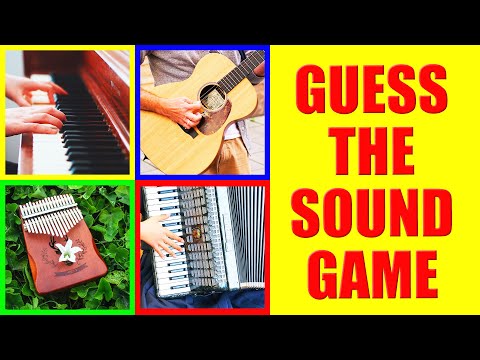 Guess the Sounds of Musical Instruments | Game for Kids, Preschoolers, and Kindergarten