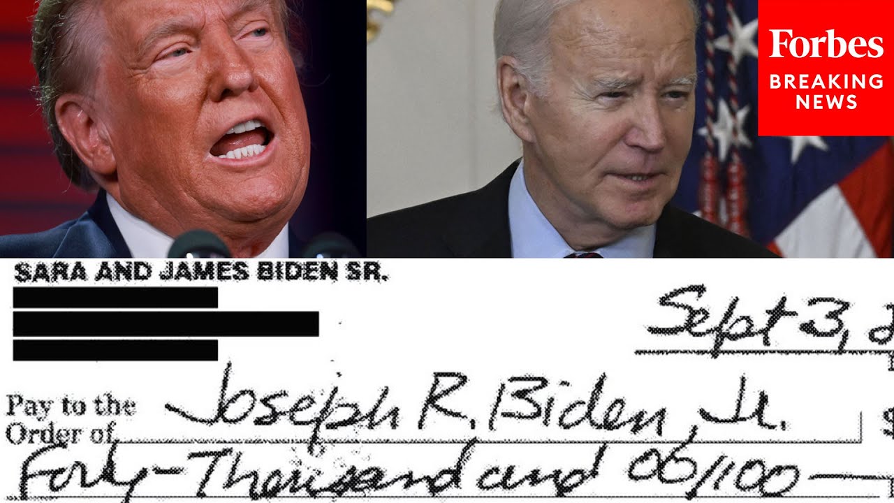 ‘They’re Bribing Our President!’: Trump Reacts To New ‘Explosive Evidence’ About ‘Compromised’ Biden