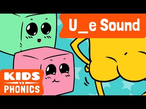 U_E | Fun Phonics | How to Read | Magic E | Made by Kids vs Phonics - YouTube