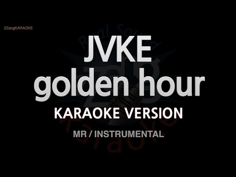 JVKE-golden hour (MR/Instrumental) (Karaoke Version)