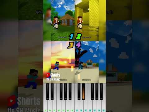 Hapoy Run vs Horro Run COMPLETE EDITION @BananaD. - Piano Tutorial