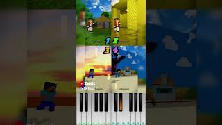 Hapoy Run vs Horro Run COMPLETE EDITION @BananaD. - Piano Tutorial