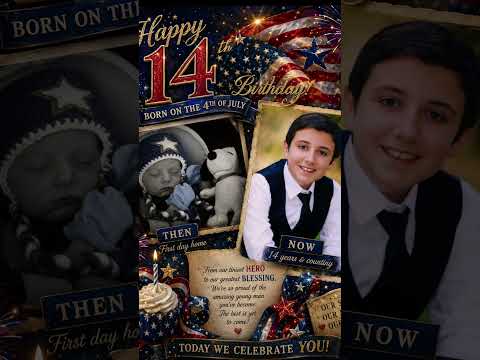 Happy Birthday To My Sweetheart London♥️🇺🇸 #davedalanecreates #grandsons #family #bornonthisday