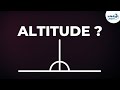 Understanding Altitude and Perpendicular Distance