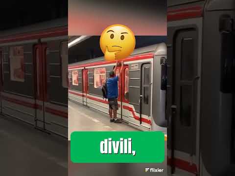 Blokoval metro v Praze #shorts
