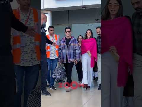Kiara Advani & Manish Malhotra arrive at the wedding venue in Jaisalmer 💥 | #shorts #sidkiara
