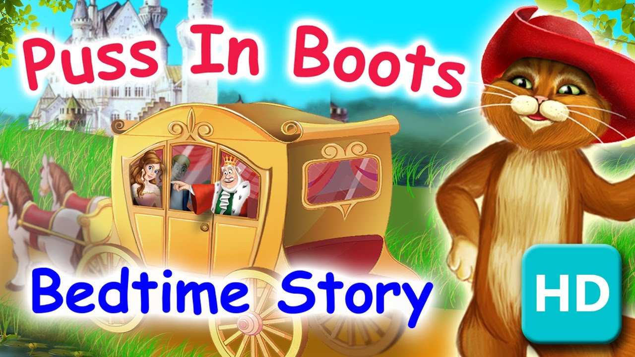 Learning Video Puss in Boots Bedtime Stories for Kids, Short Stories