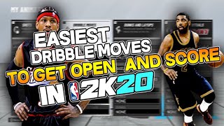 NBA2K20 BEST DRIBBLE MOVES TO GET OPEN