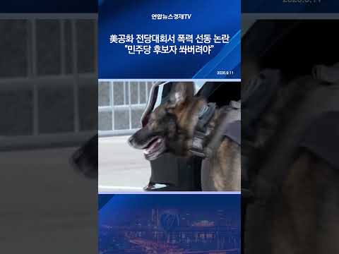 美공화 전당대회서 <strong>폭력</strong> 선동 논란…"민주당 후보자 쏴버려야"