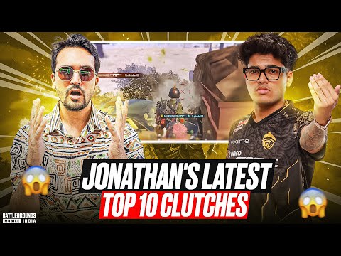 TOP 10 INSANE @JONATHANGAMINGYT CLUTCHES YOU CAN’T MISS😱|| MAYUR GAMING