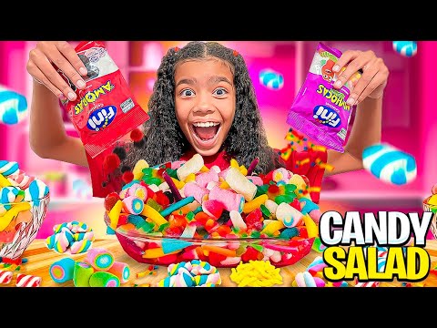 FIZ A MELHOR CANDY SALAD DO PLANETA! 🤩