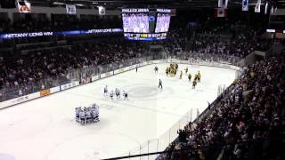 Penn State Hockey Defeats #10 Michigan - 2.8.14 (Final Seconds)
