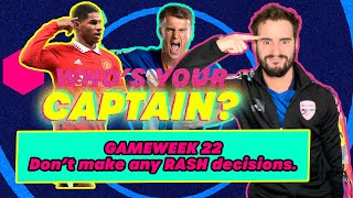 GAME WEEK 22... FPL THERAPY. TO TRIPLE CAPTAIN OR NOT? #fantasypremierleague #fpl