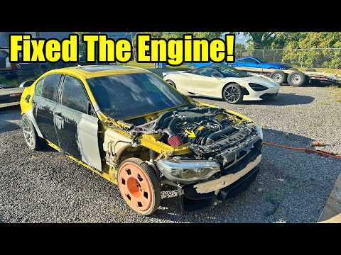We Fixed The BMW M3 Engine And Finally Drove It!
