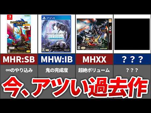 ワイルズの炎上で再ブレイクしている過去作モンハン 4選