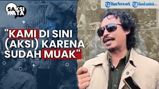 Sempat Ricuh! Mahasiswa dan Rakyat se-NTB Gelar Aksi Demo di DPRD, Senggol Gaji DPR dan 12 Tuntutan