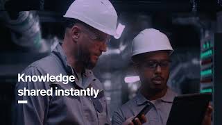 Connecting those who protect us - More efficient and safe manufacturing