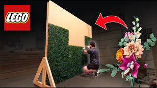 Building a LEGO Flower Wall for my Wedding!