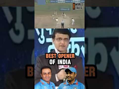 Saurav Ganguly About Virender Sehwag | Best Batsman of India | Ganguly ne Sehwag k bare mei kya kha