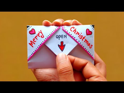 christmas card | Merry christmas card |christmas card making ideas/christmas drawing/greeting card