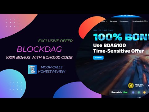 😮 BlockDAG comes in with a 100% bonus campaign event! Big partnerships estabilished!