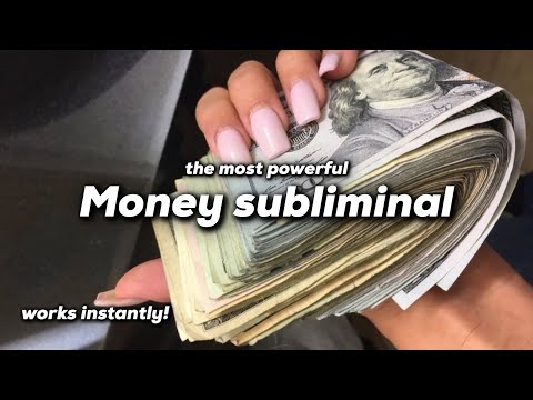 money subliminal - 10k money affirmations that will make you rich (works instantly!)