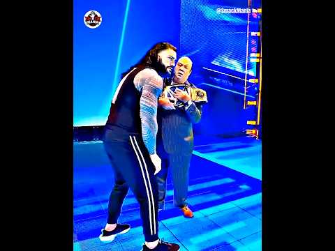 Edge Attacks Roman Reigns ๐ฑ Brutal Spear | WWE Shorts #wwe #romanreigns #edge