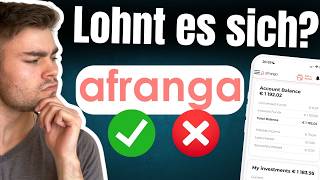 Afranga Erfahrungen 2026: Lohnt sich der Einstieg bei 16% Zinsen? | P2P Kredite